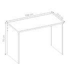 Mesa Para Computador Office Mitchell Branco
