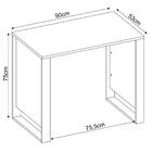 Mesa Para Computador Office Morada D02 Branco - Mpozenato