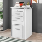 Mesa Para Computador Retrátil Com Cadeira Mouis Branco