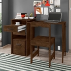 Mesa Para Computador Retrátil Com Cadeira Mouis Malbec