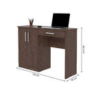Mesa Para Computador Space Com Armário E 1 Gaveta - Imbuia