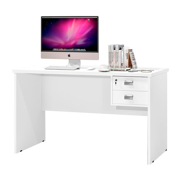 Mesa Para Computador Taurus 2 Gavetas Mdp Jea