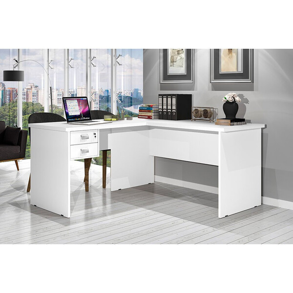 Mesa Para Computador Taurus Com 2 Gavetas Mdp Jea