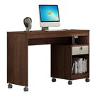 Mesa Para Computador Valdemóveis 120cm Giga Chocolate E Off W