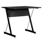 Mesa Para Computador Zetta 90cm Pés Metálicos -preto