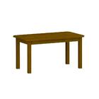 Mesa Para Cozinha 6 Lugares Madeira Maciça Imbuia Nemargi