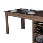 Mesa Para Cozinha Enjoy 76x140x80cm Nogueira