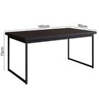 Mesa Para Cozinha Oxford 160cm X 90cm Preto