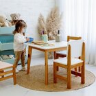 Mesa Para Criança 48cm X 60cm X 60cm Infantil Branco / Ad