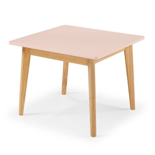 Mesa Para Criança 48cm X 60cm X 60cm Infantil Rosa