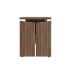 Mesa Para Diretor Em Tamburato 1250 Com 2 Gavetas Suspensas C