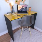 Mesa Para Escritório 100cmx47cm 15mm Com Caixa De Tomada  Pre