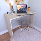 Mesa Para Escritório 110cmx47cm 15mm Com Caixa De Tomada Bram