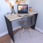 Mesa Para Escritório 110cmx47cm 15mm Com Caixa De Tomada Bram