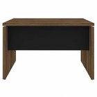 Mesa Para Escritório 120 Nogal/preto Y37 - Artany