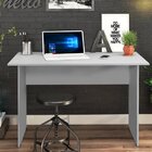 Mesa Para Escritório 120cm Web15 Espresso Móveis Branco