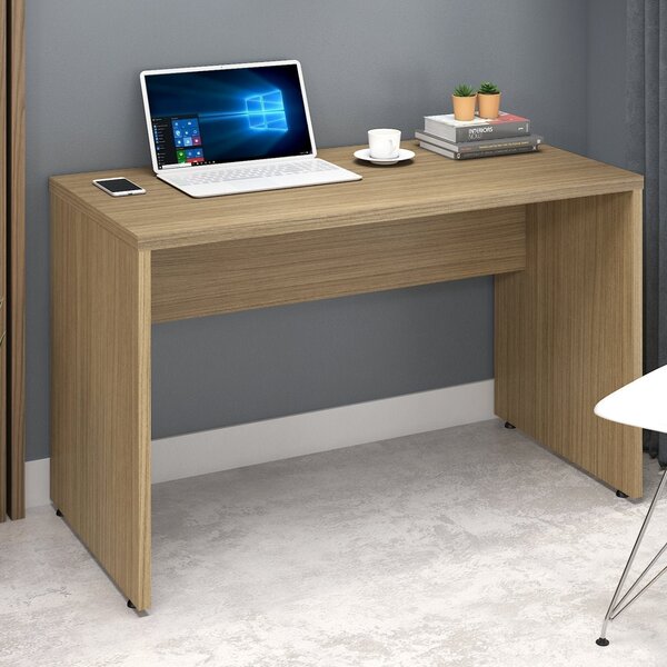 Mesa Para Escritório 120cm Web30 Espresso Móveis Malaga