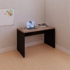 Mesa Para Escritório 120cm Web30 Espresso Móveis Malaga/preto
