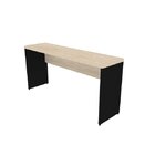 Mesa Para Escritório 120cmx42cm 120cm Preto E Geneve Preto/ge