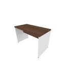 Mesa Para Escritório 120cmx60cm 40mm  Branco/ameixa