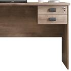 Mesa Para Escritorio 120x74 2 Gavetas 127073 Castanho Mobel