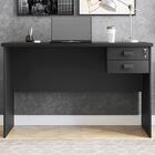 Mesa Para Escritorio 120x74 2 Gavetas 127073 Preto Mobel