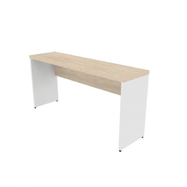 Mesa Para Escritório 140cmx42cm Com Caixa De Tomada 140cm Bra