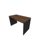 Mesa Para Escritório 140cmx60cm 40mm  Preto/ameixa Negra