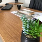 Mesa Para Escritório 1450 Tamburato Freijó/branco