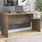Mesa Para Escritorio 150x74 2 Gavetas 127073 Castanho Mobel