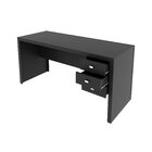 Mesa Para Escritório 155cm Com 3 Gavetas Reversível Me4113