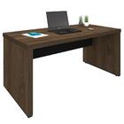 Mesa Para Escritório 158cm Tamburato Executiva A06 Marrom/pre