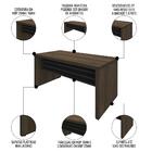 Mesa Para Escritório 160cm E Gaveteiro Com Rodízios Corp A06