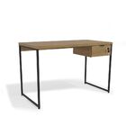 Mesa Para Escritório 1 18m Com Gaveteiro Estilo Industrial Cm