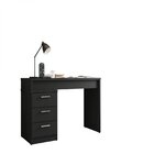 Mesa Para Escritório 3 Gavetas Versátil Petrópolis Espresso M