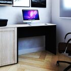 Mesa Para Escritório 90cmx47cm 15mm  Preto/geneve