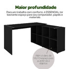 Mesa Para Escritório Artany Nero