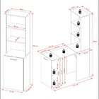 Mesa Para Escritório Articulável Alta Multiuso Retrátil Branco