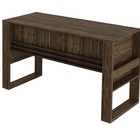 Mesa Para Escritório C/ Porta Objetos Me4146-tecno Mobili - N