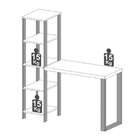 Mesa Para Escritório Com Torre 1 225m Estilo Industrial 5 Pra