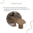 Mesa Para Escritório Diretor 204,2cm Tampo Engrossurado Tambu