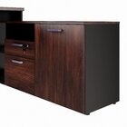 Mesa Para Escritório Diretor Em L 170x150cm Com Armário 1 Por