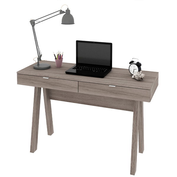Mesa Para Escritório E Home Office Cavalete 02 Gavetas Cadiz