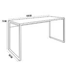 Mesa Para Escritório E Home Office Industrial Soft 150 Cm F01