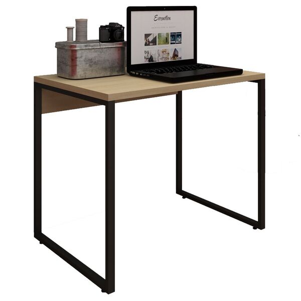 Mesa Para Escritório E Home Office Industrial Soft 90 Cm F01