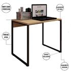 Mesa Para Escritório E Home Office Industrial Soft 90 Cm F01