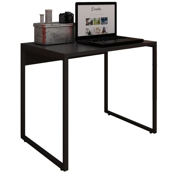Mesa Para Escritório E Home Office Industrial Soft 90 Cm F01