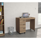 Mesa Para Escritório E Home Office Osaka 90cm 3 Gavetas Com R