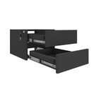 Mesa Para Escritório E Reunião 2 Metros Com 2 Gavetas Em Tamb