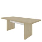 Mesa Para Escritório E Reunião 2 Metros Com 2 Gavetas Em Tamb